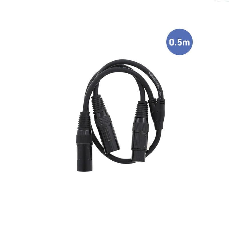 Cavo a Y XLR femmina - 2 XLR maschio 0,5 m - POWER STUDIO AUDIOCAB 4040