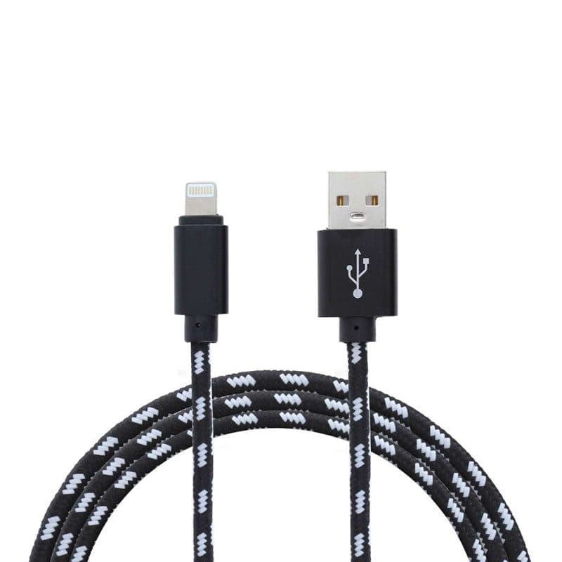 Cavo USB Lightning nero 2m - YOURBAN SOG-1021_LIGHTN-USB2