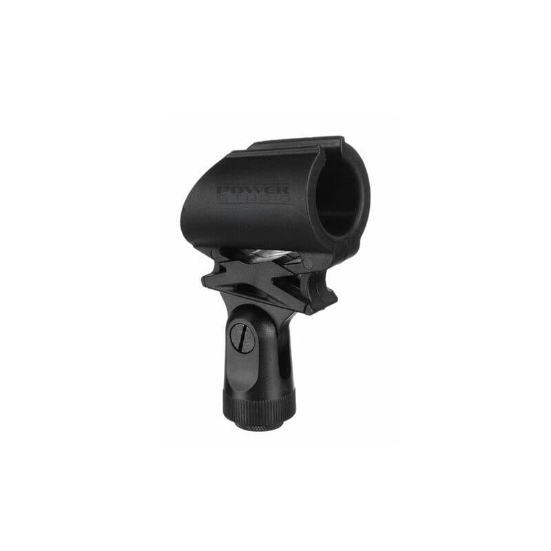 Supporto microfono 24-34mm, attacco 5/8" e adattatore 3/8" - POWER STUDIO SPM 40