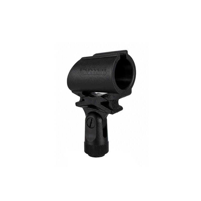 Supporto microfono 30-40mm, attacco 5/8" e adattatore 3/8" - POWER STUDIO SPM 50