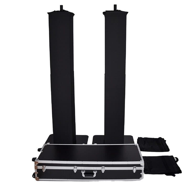 Kit 2 stand LSA 220 BL con flight case - POWER ACOUSTICS SOG-3000_LSA_220_PR_BL