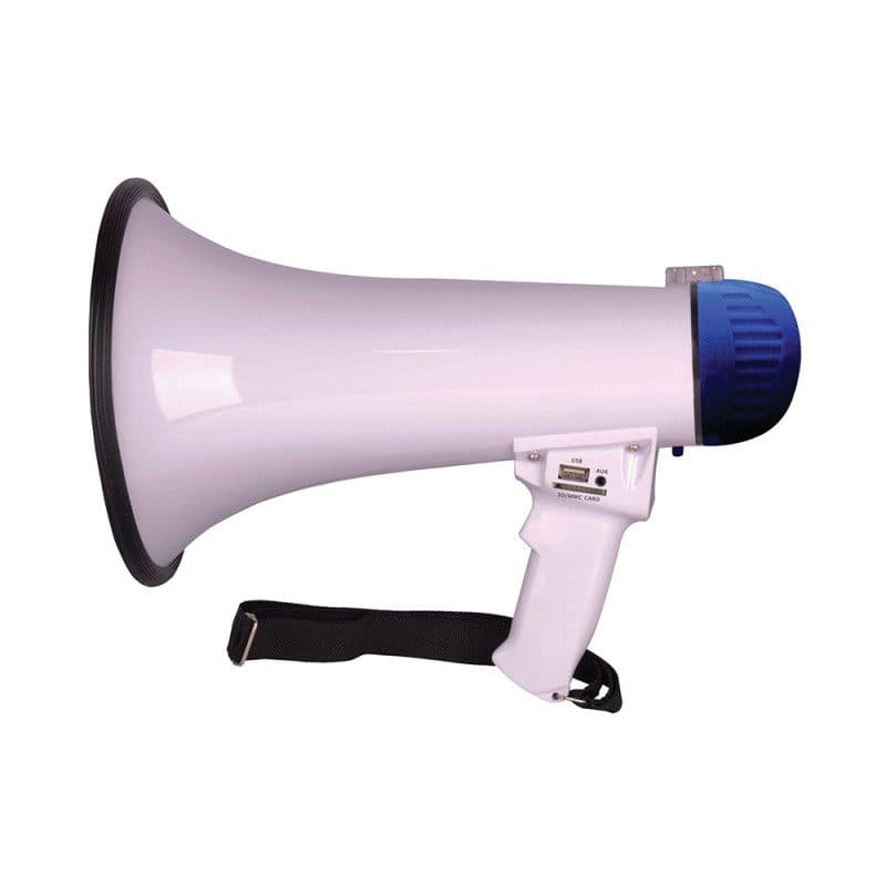 Megafono MEGAPOWER 15R MP3 15W registrazione 400m - Power Acoustics SOG-3600_MEGAPOW_15R_M