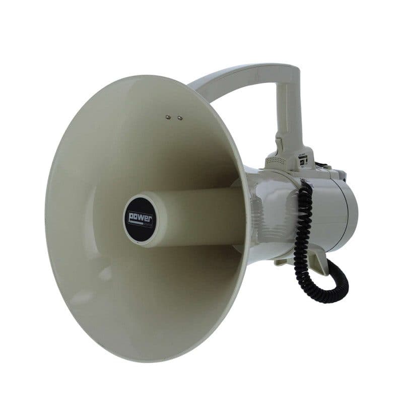 Megafono MEGAPOWER 45M BAT 45W a batteria 2000m - Power Acoustics SOG-3600_MEGAPOW_45M_B