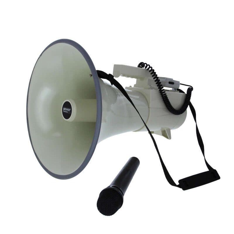 Megafono MEGAPOWER 60 WR 45W UHF wireless MP3 - Power Acoustics SOG-3600_MEGAPOW_60W