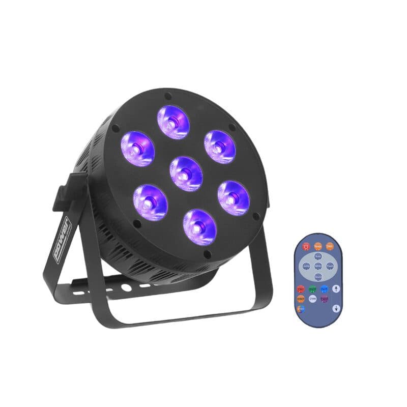 Proiettore PAR XPRO 7x15W HEXA RGBWA-UV DMX - POWER LIGHTING SOG-5750_XPRO_7X15HE