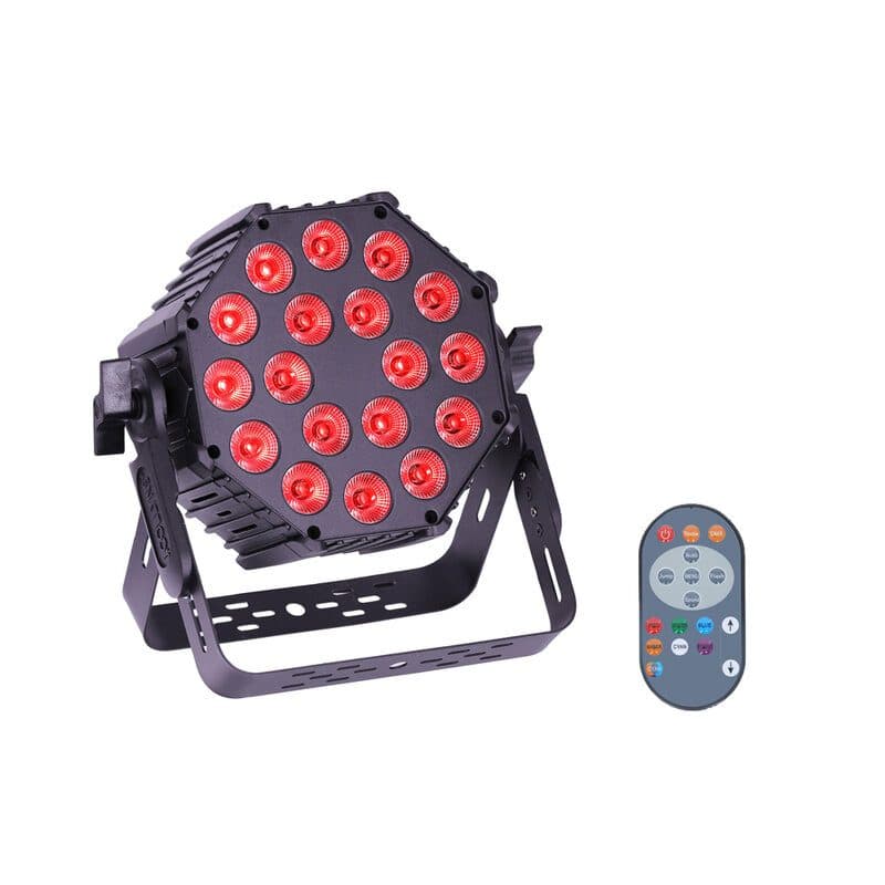 Proiettore PAR STAGEPAR slim 18x15W QUAD 35° DMX - J.COLLYNS SOG-5751_STA_PAR18X15Q