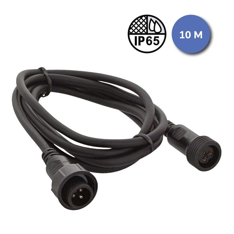 Cavo DMX IP65 IN/OUT 10m per PAR SLIM IP - POWER LIGHTING SOG-6840_IPCABDMX_10M
