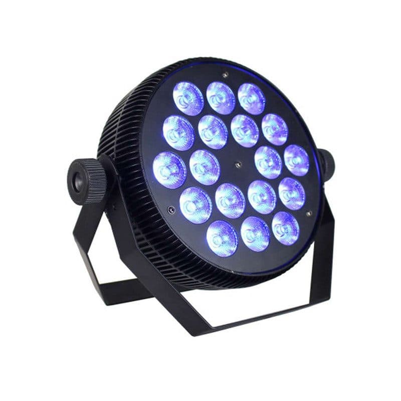 Proiettore PAR slim 18x10W HEXA RGBWA-UV - POWER LIGHTING SOG-6840_PAR18X10WHE