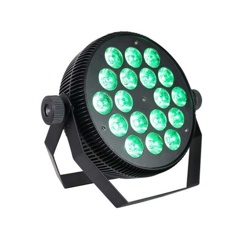 Proiettore PAR slim 18x10W QUAD RGBW - POWER LIGHTING SOG-6840_PAR18X10WQU