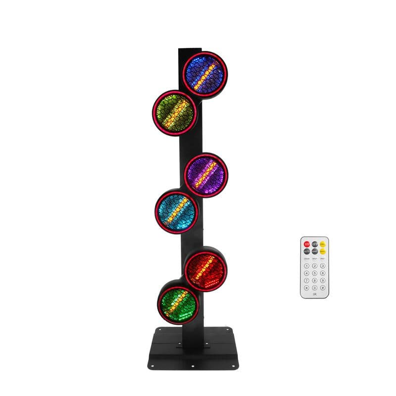 Proiettore LED multi-effetto verticale COB RGB 136cm DMX - J.COLLYNS SOG-6861_ARDECO_TREE