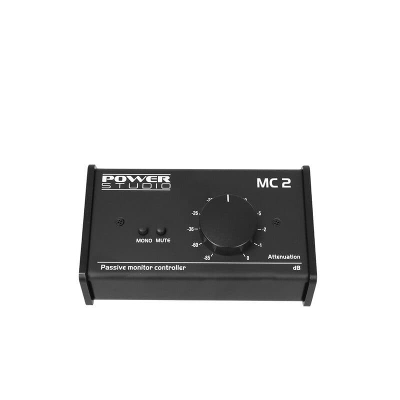 Controller volume monitor studio 2 canali passivo - POWER STUDIO MC 2