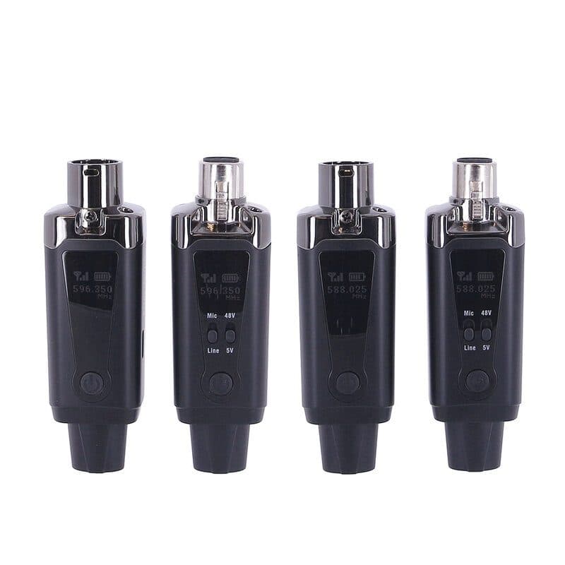 Sistema wireless UHF 2 trasmettitori 2 ricevitori - DEFINITIVE AUDIO PLUG 200 UHF