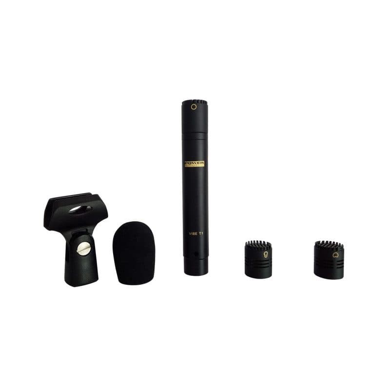 Microfono condensatore capsula stretta con 3 capsule - POWER STUDIO SOG-7700_VIBE_T1