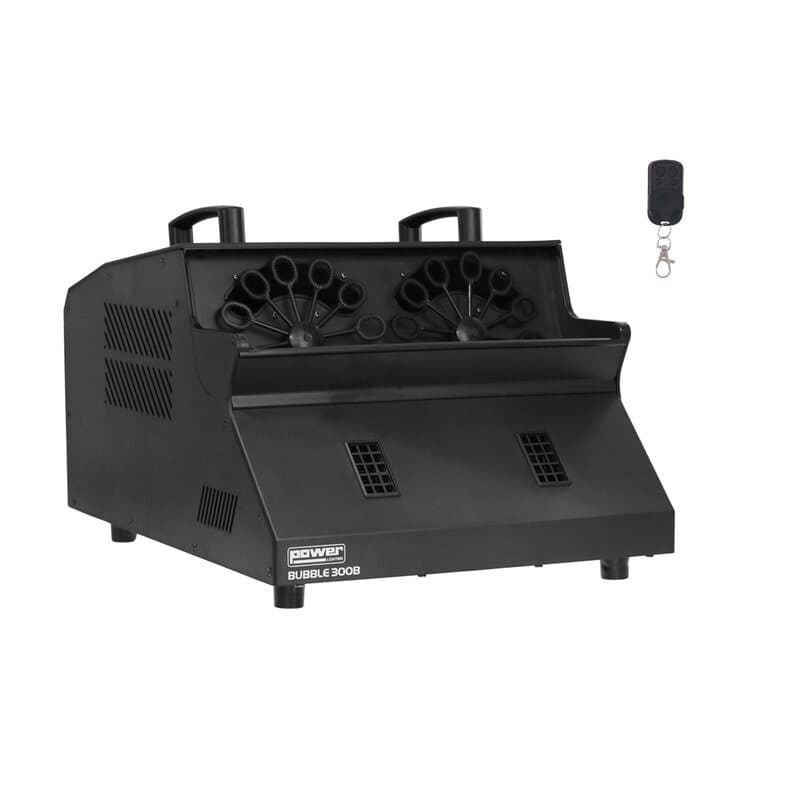 Macchina a bolle doppia ruota 100W 2L - POWER LIGHTING SOG-7812_BUBBLE_300B