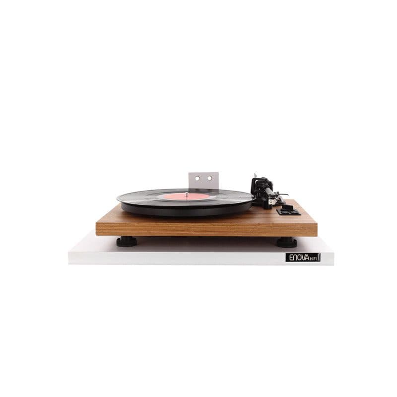 Mensola a parete per giradischi bianca - Enova Hifi TURNTABLE WALLMOUNT WH