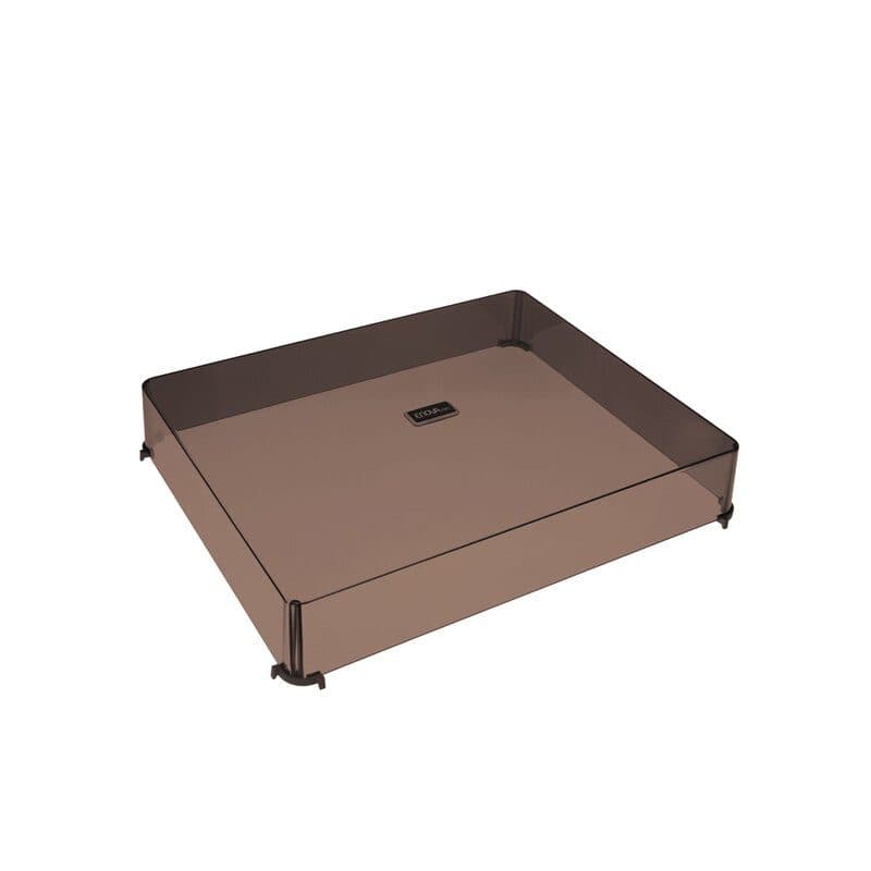 Copertura protettiva per giradischi Vela VP4 marrone fumé - Enova Hifi SOG-9130_COVER_VP4
