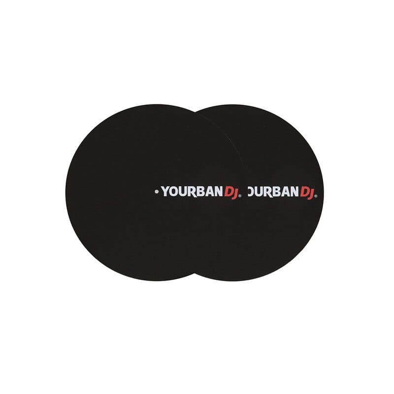 Tappetino feltro giradischi nero conf. 2 pz - Yourban YS 220 BL