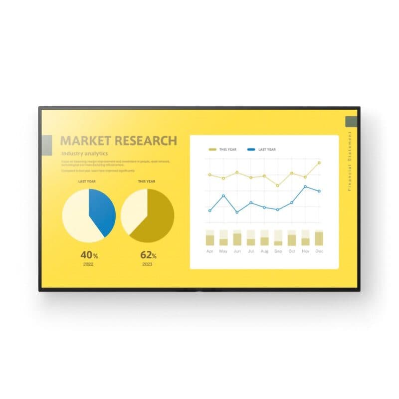 Display professionale 43" 4K 350 nit Digital Signage 16/7 - SONY SON-FW-43EZ20L