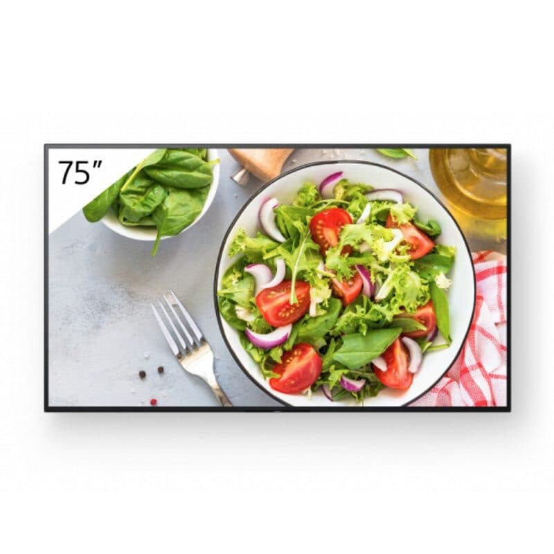 Display professionale 75" HDR 4K 550 nit 24/7 - SONY SON-FW-75BZ35L