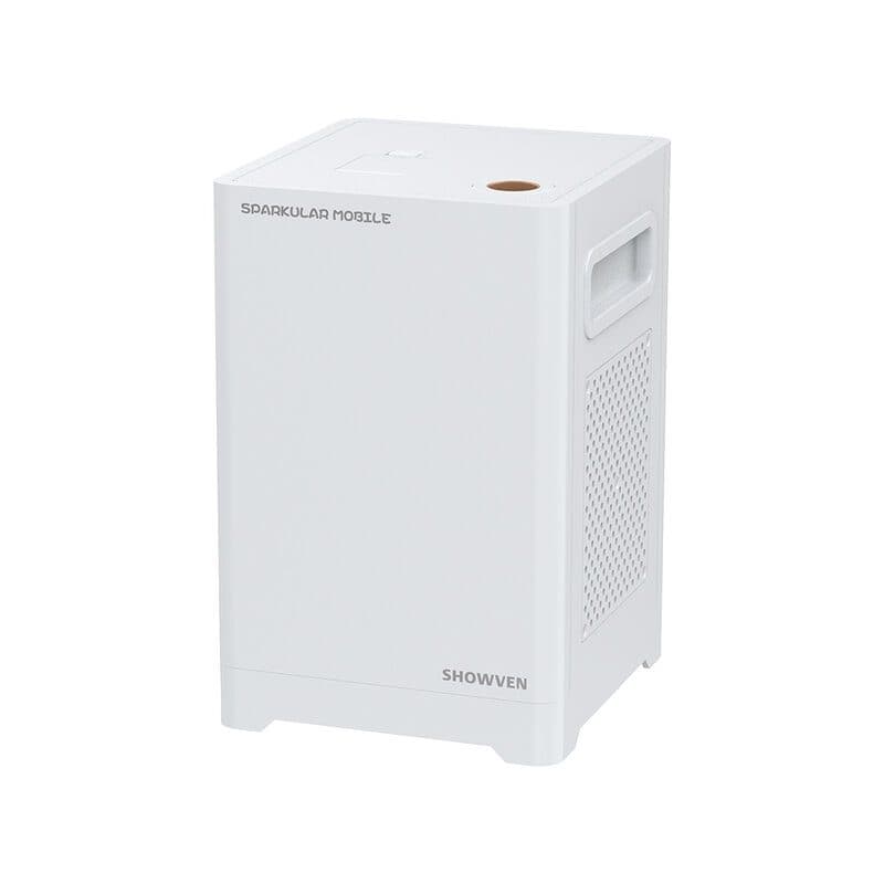 Fontana scintille fredde a batteria bianca 6kg wireless - SHOWVEN SPK-BT16WHITE
