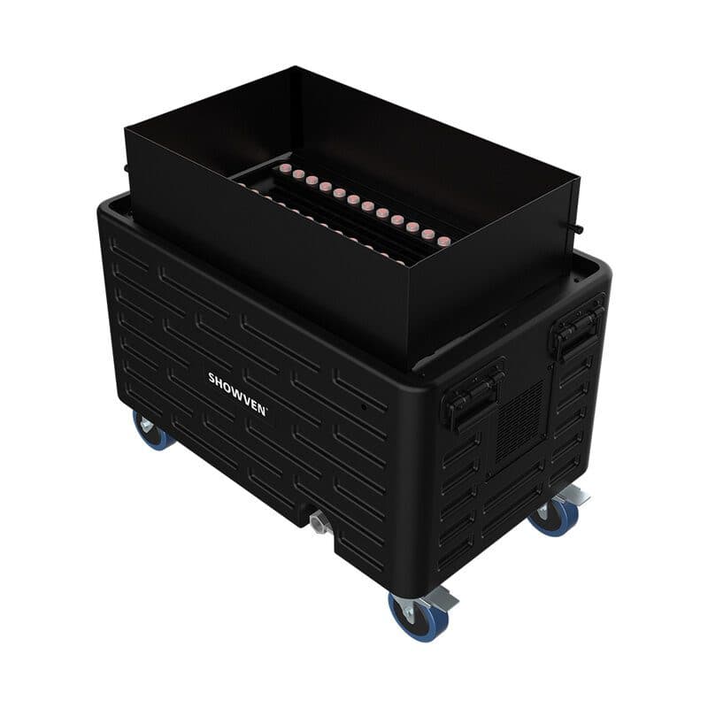 Simulatore fiamma artificiale DMX IP55 wireless - SHOWVEN SPK-FAKEFLAME