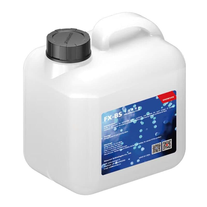 Fluido bolle FX-BS 3L, cartone 4 confezioni - SHOWVEN SPK-FX-BS