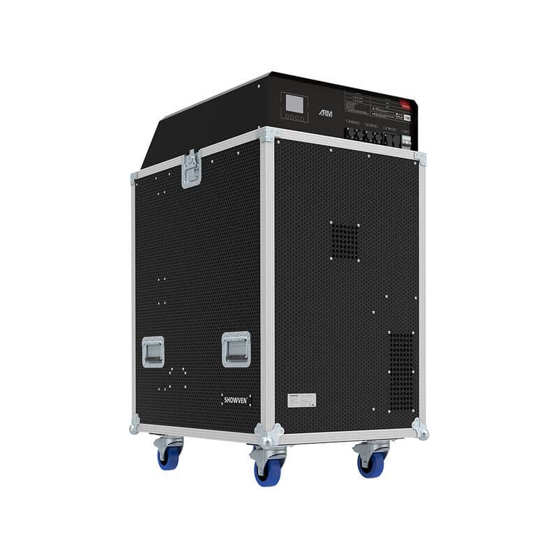 Macchina lancia coriandoli DMX doppia tramoggia gittata 18m - Showven SPK-UFETTI BLOWER CB22