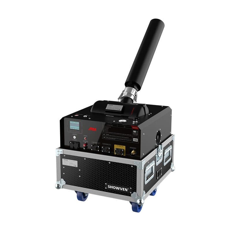 Macchina spara coriandoli aria compressa wireless gittata 43m - Showven SPK-UFETTI SHOOTER CA12