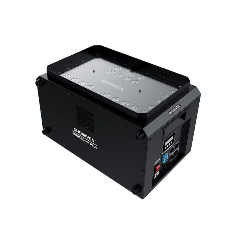 Macchina fumo SONICBOOM PLUS doppia uscita 38 LED - Showven SPK-X-VSD3000