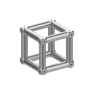 Cubo di giunzione 29 cm 8 dadi per tralicci P30 - TRABES UNI-C30Q 8