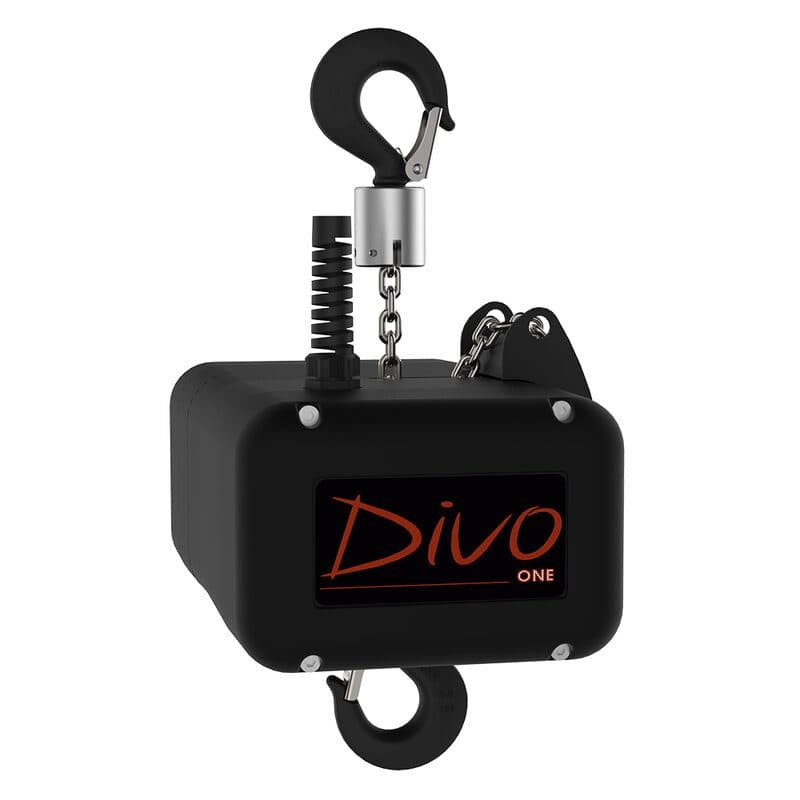 Paranco elettrico a catena 320 kg 5m ONE 320 D8 - DIVO UNI-DSB320-05