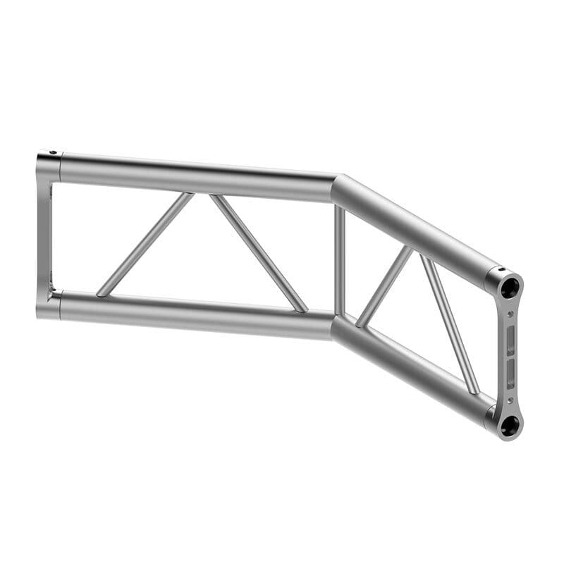Flat truss corner 2-way 135° vertical 25 cm - TRABES UNI-P25L 2L135V