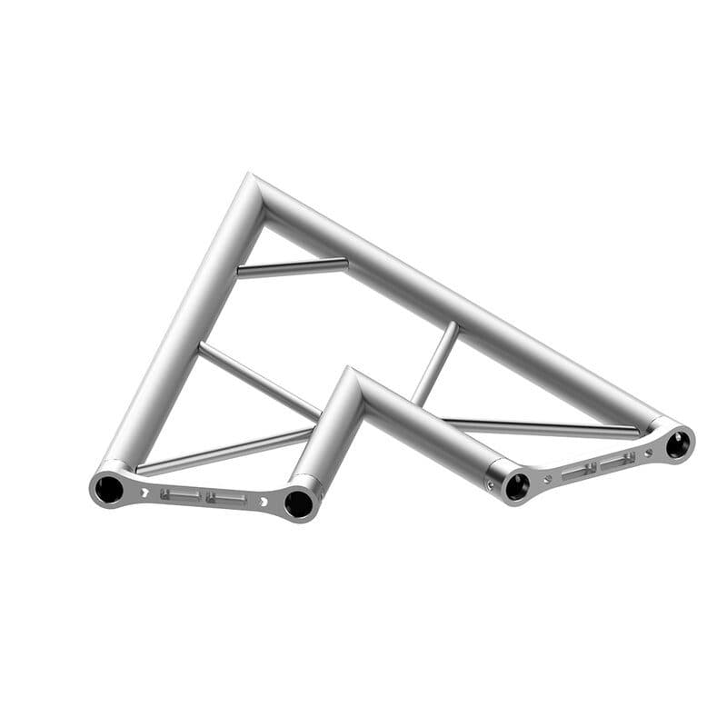 Flat truss corner 2-way 45° horizontal 25 cm - TRABES UNI-P25L 2L45P