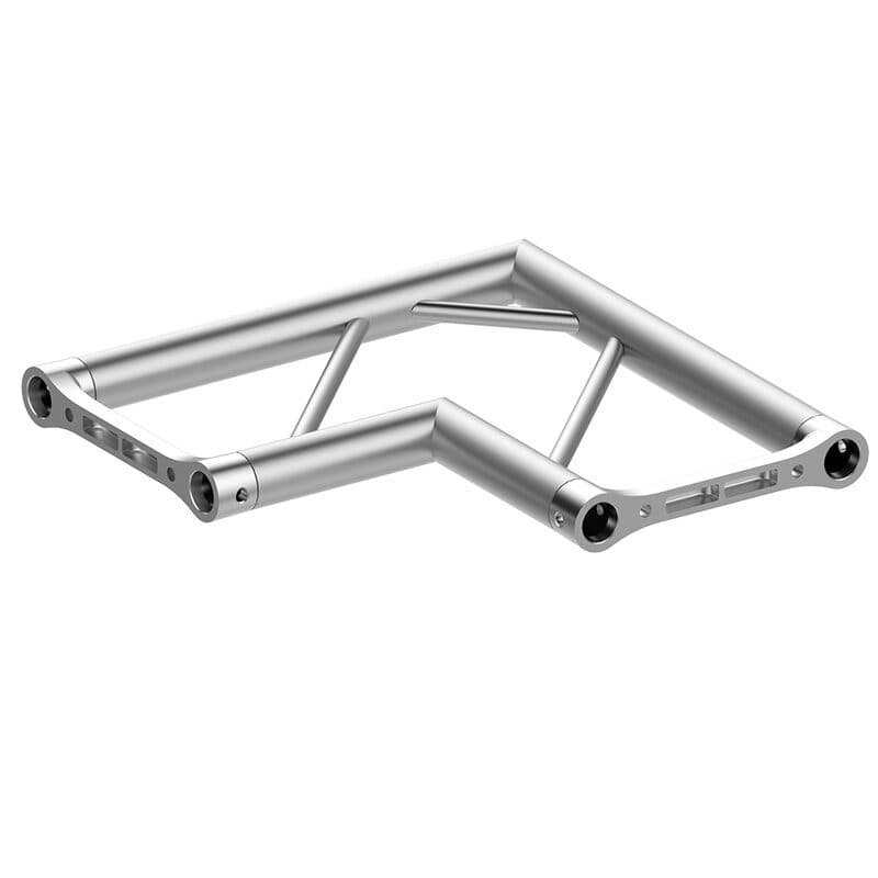 Truss corner flat section 25cm, 2-way 90° horizontal - TRABES UNI-P25L 2L90P
