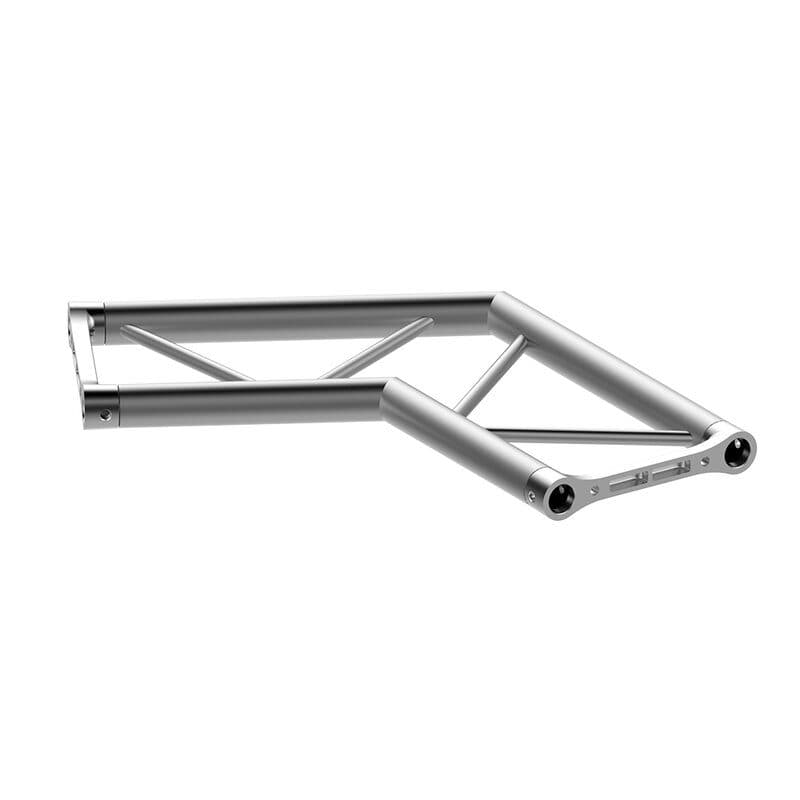 Angolo traliccio sezione piatta 29 cm 2 vie 120° orizzontale - TRABES UNI-P30L 2L120P