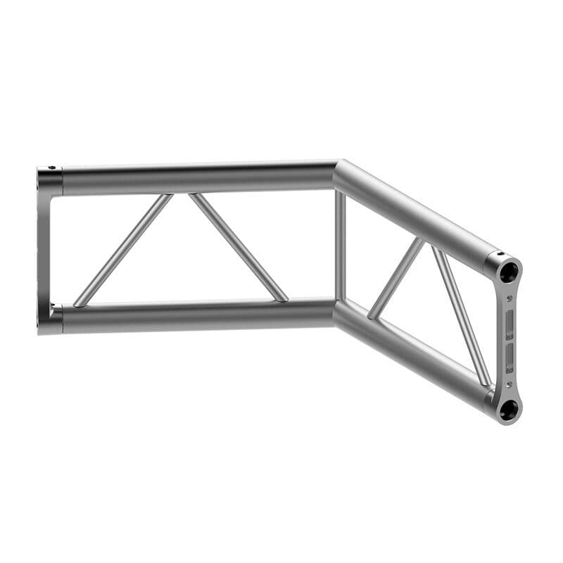 Angolo traliccio sezione piatta 29 cm 2 vie 120° verticale - TRABES UNI-P30L 2L120V