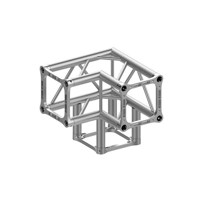 Angolo traliccio sezione quadra 40 cm, 3 vie 90° - Trabes UNI-P40Q 3L