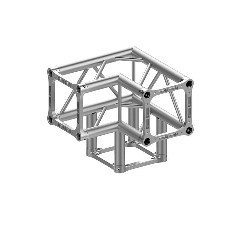 Angolo traliccio sezione quadra 40 cm 3 vie 90° - TRABES UNI-P40QH 3L
