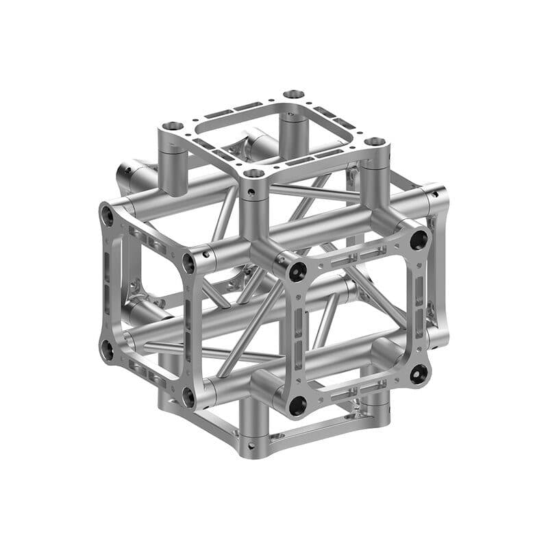 Angolo traliccio sezione quadra 40 cm, 6 vie - Trabes UNI-P40QH 6X