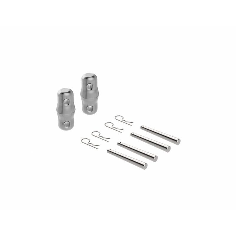Kit giunzione rapida con 2 spigot, 4 pin e 4 copiglie - Trabes UNI-PL KS
