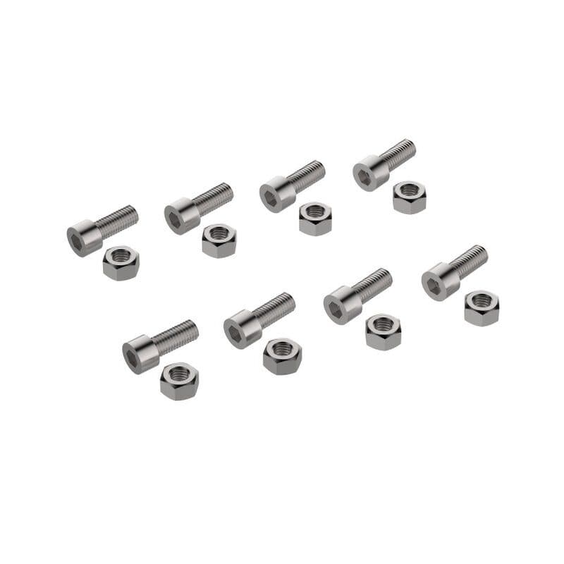 Kit giunzione con 8 bulloni M8 - Trabes UNI-PQ K8