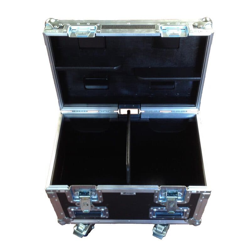 Flight case trasporto paranchi betulla 1cm con ruote - TRABES UNI-SFC2HS