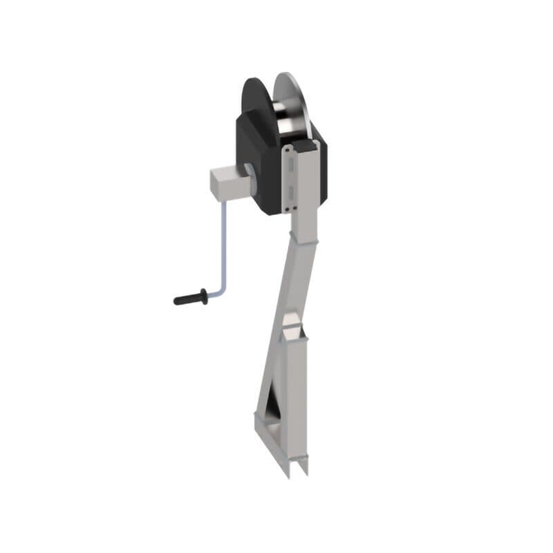 Kit argano manuale AL-KO 1150 kg con staffa torre T40Q - TRABES UNI-T40Q W