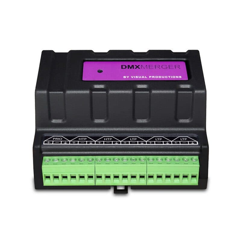 Merger DMX 6 ingressi LTP HTP Priority - Visual Productions VIS-DMXMERGER