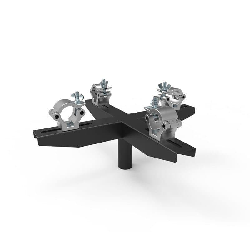 Supporto traliccio piatto sollevatori a torre inserimento Ø50 mm - VMB PSX-03