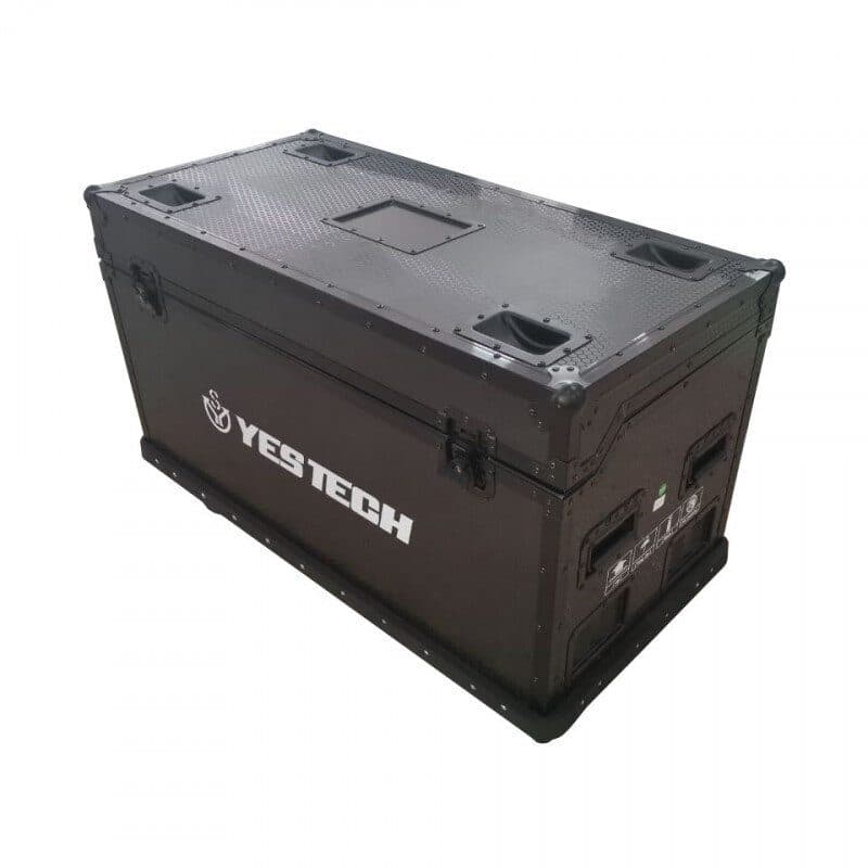 Flight case 10 cabinet LED 500x500 mm serie MG12/MG13 - YES TECH YES-CASEMG