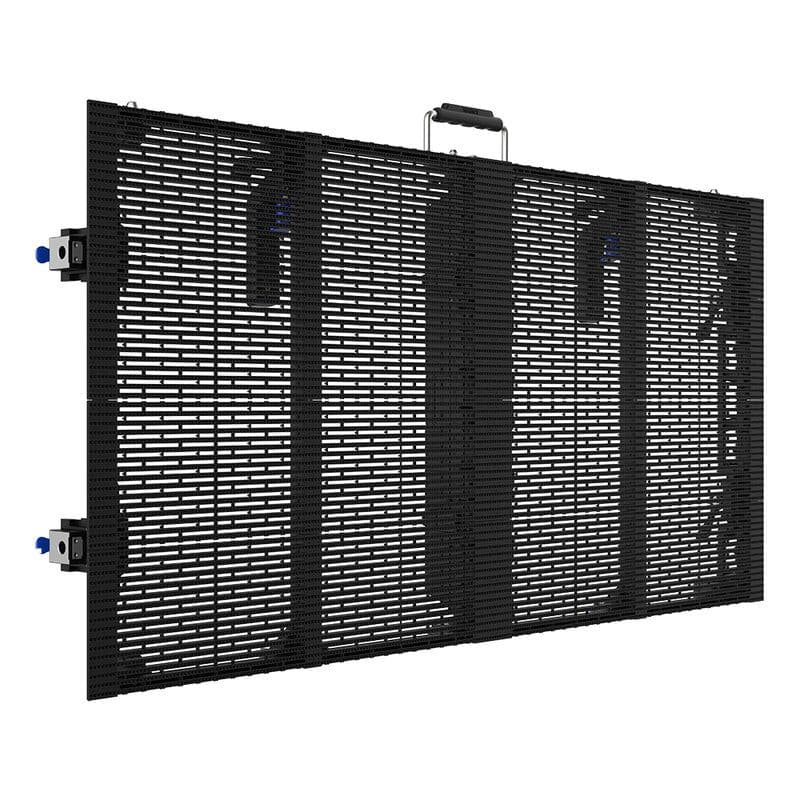 Display LED trasparente P3.9-7.8 outdoor IP65 - Yes Tech YES-P3.9-7.8MTO