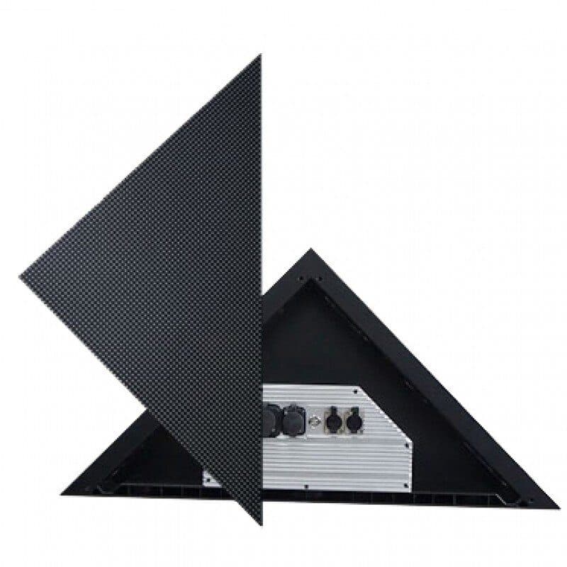 Display LED triangolare P3.9 indoor 707x354mm SMD2020 - YES TECH YES-P3.9MG12I21
