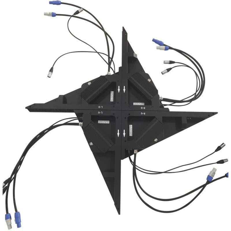 Display LED triangolo scaleno P3.9 outdoor 250x500mm SMD1516 - YES TECH YES-P3.9MG14O21